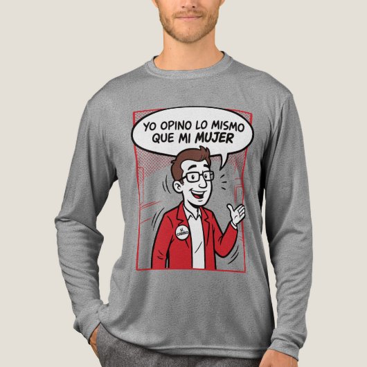 同じ意見です トライブレンドTシャツ (正面)