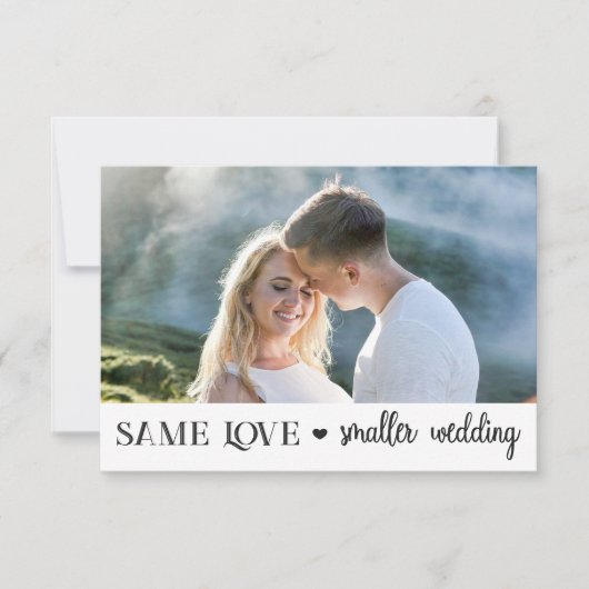 同じ愛の小さ結婚い小さシンプルい写真 (正面)