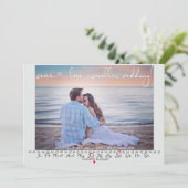 同じ愛より小さな結婚式の日付写真を保存 セーブザデート (スタンド正面)