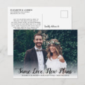 同じ愛 新しい日程延期 現代的な脚本 写真 案内ポストカード (正面/裏面)