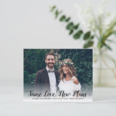 同じ愛 新しい日程延期 現代的な脚本 写真 案内ポストカード (スタンド正面)