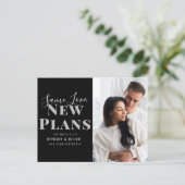同じ愛、新しい計画の日付の変結婚更 ポストカード (スタンド正面)