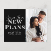 同じ愛、新しい計画の日付の変結婚更 ポストカード (正面)