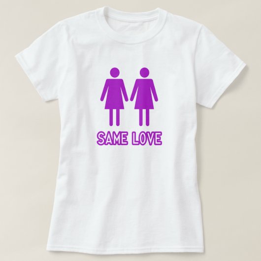 同じ愛 Tシャツ (デザイン正面)