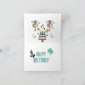 同じ母から生まれた兄貴に誕生日おめでとうC カード (内部)