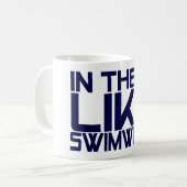 同じ水着で コーヒーマグカップ (正面左)