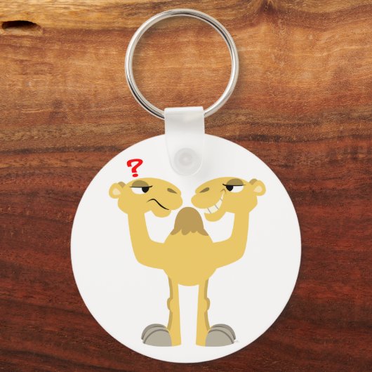 同じ漫画のキャメルキーチェーンの2つの側面 キーホルダー (正面)