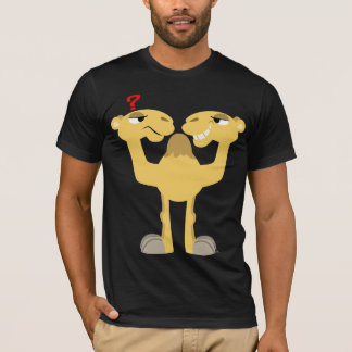 同じ漫画のラクダTシャツの両側 Tシャツ