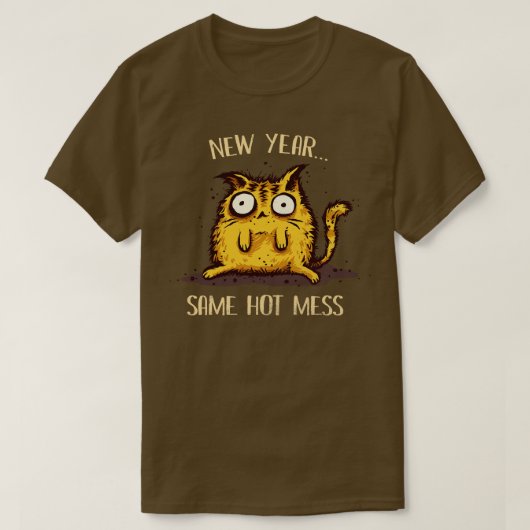 同じ激しい混乱 Tシャツ (デザイン正面)