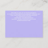 同じ物でも変化は起こらない 名刺 (裏面)