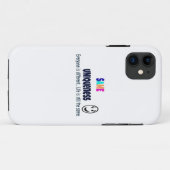 同じ独自性のiPhone 5の場合 Case-Mate iPhoneケース (裏面(横))
