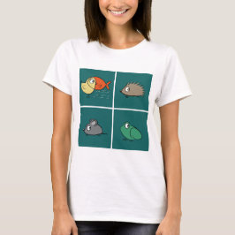 同じ瞳、違う形 Tシャツ