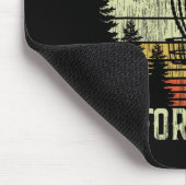 同じ穴にずっと笑えるディスクゴルフのバチェラーパーティ マウスパッド (コーナー)