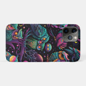 同じ羽根のフクロウたち Case-Mate iPhoneケース (裏面(横))