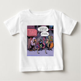 同じ羽根の面白い鳥たち ベビーTシャツ