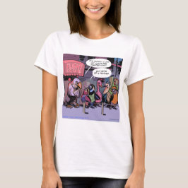 同じ羽根の面白い鳥たち Tシャツ