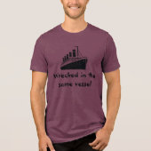 同じ船で難破したAAデザイン トライブレンドＴシャツ (正面)