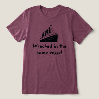 同じ船で難破したAAデザイン トライブレンドTシャツ