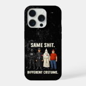 同じ違うコスチューム iPhoneケース (裏面)