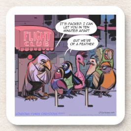 同じ鳥が集まる面白い仲間たち コースター