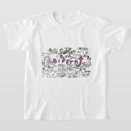 同じ。でも。違う.T-シャツ Tシャツ (レイダウン)