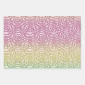 同じKomonの色グラデーション ラッピングペーパーシート (正面2)