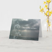 同パーソナライズされた情カード カード (黄色い花)