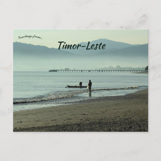 同マヌファヒティモール・レステ ポストカード (正面)