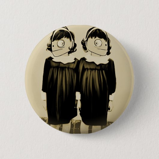 同一のクローン 缶バッジ (正面)