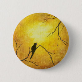 同世代の人の抽象的な絵画のデザイン 缶バッジ