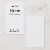 同世代の人 名刺 (正面/裏面)