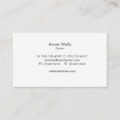 同伴介護者個人ア気にディア 名刺 (裏面)