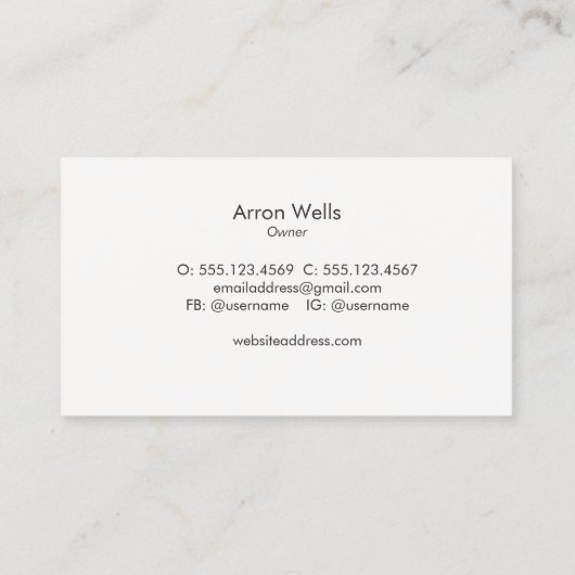 同伴介護者個人ア気にディア 名刺 (裏面)