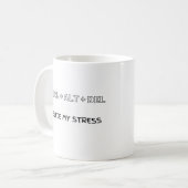 同僚おもしろいのオフィスジョーク コーヒーマグカップ (正面左)