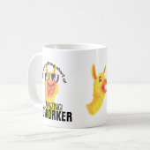 同僚おもしろいは驚くばかりだ コーヒーマグカップ (正面左)