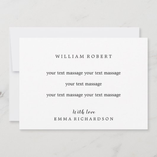 同僚おもしろい別れ退職カード 招待状 (裏面)