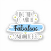 同僚おもしろい離れの同僚遠くにの同僚 シール (正面)