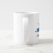 同僚おもしろい離れの同僚遠くにの同僚 ジャンボコーヒーマグカップ (裏面)