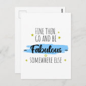 同僚おもしろい離れの同僚遠くにの同僚 ポストカード (正面/裏面)