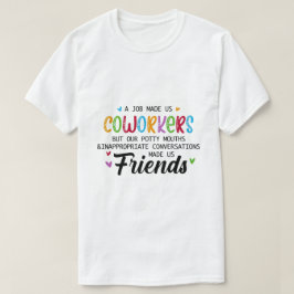同僚が友達に - 職場でできた友情 Tシャツ