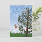 同僚との別離パーティ 招待状 (スタンド正面)