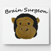同僚におもしろい対する脳外科医の贈り物 フォトプラーク (正面)