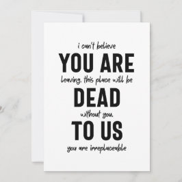 同僚のお別れ、退職、同僚のお別れ シーズンカード