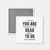 同僚のお別れ、退職、同僚のお別れ マグネット (正面/裏面)