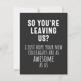 同僚のお別れ、退職、同僚、さよなら サンキューカード