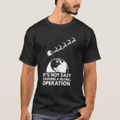同僚のためのグローバルオペレーションサンタクリスマス Tシャツ (正面)