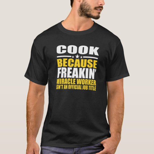 同僚のための料理 Tシャツ (正面)
