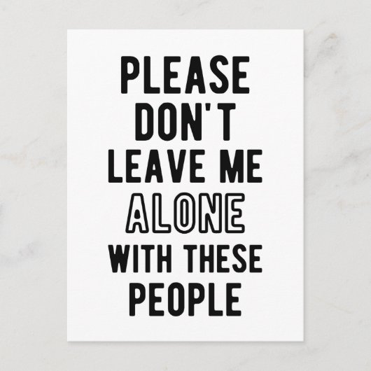 同僚の上司への面白い別れ、失礼な退職 ポストカード (正面)