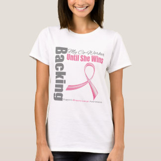 同僚の乳がんに対する支援 Tシャツ