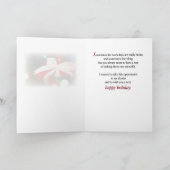 同僚の休日のプレゼント シーズンカード (内部)